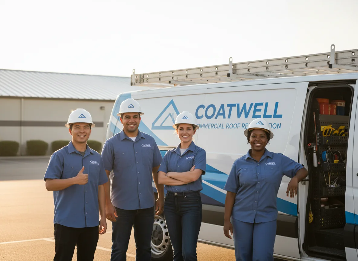 Commercial roof coating company in Sheridan, CA